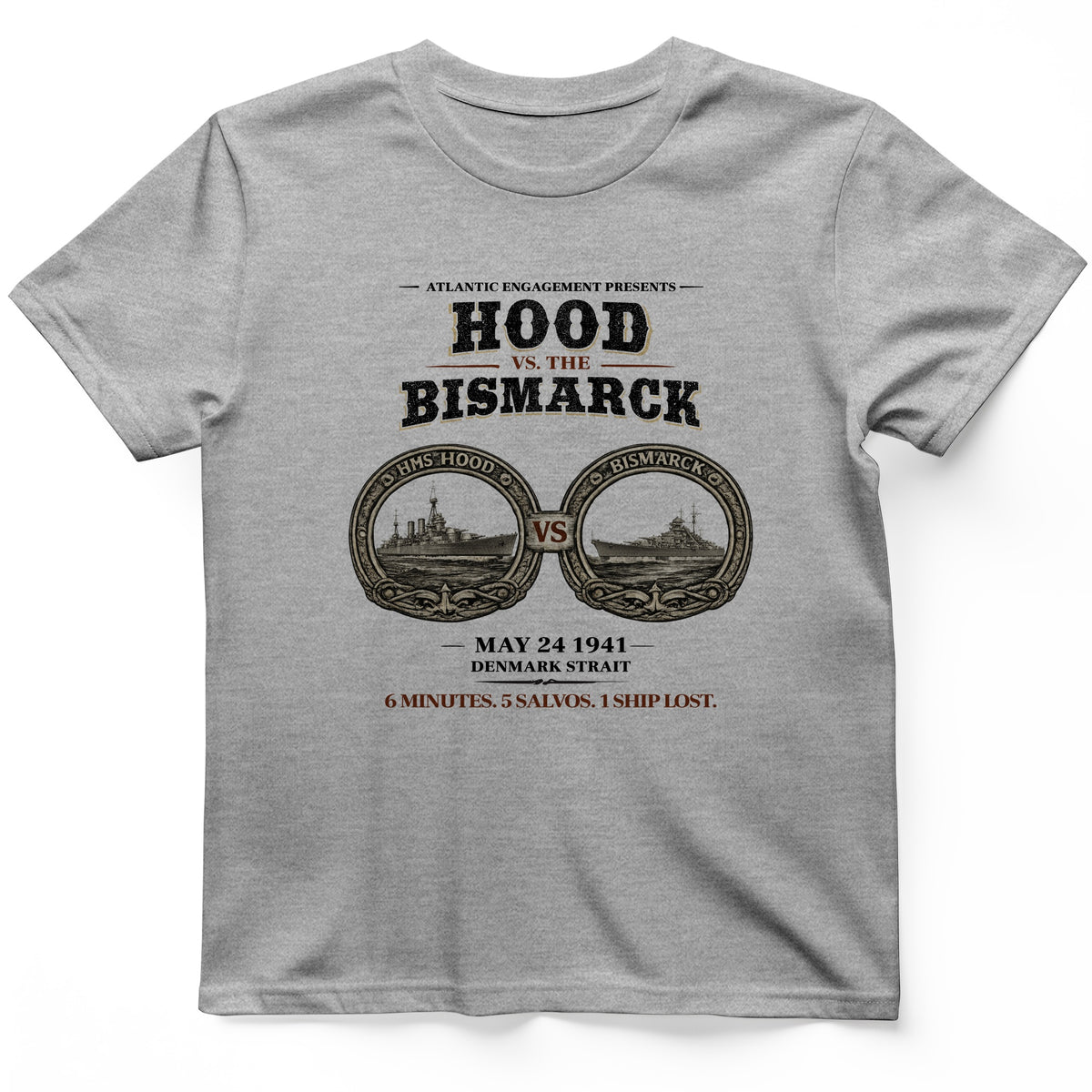 Hood vs Bismarck T-Shirt