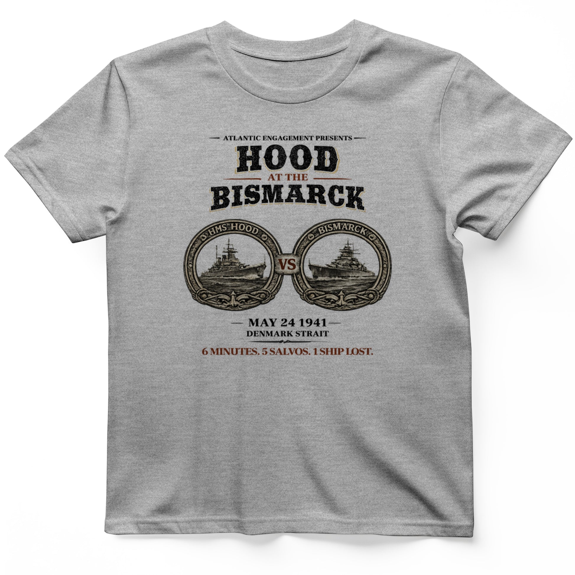 Hood vs Bismark T-Shirt