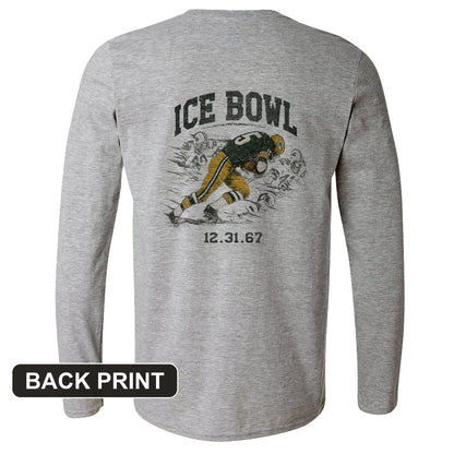 Ice Bowl Back Print Long Sleeve T-Shirt