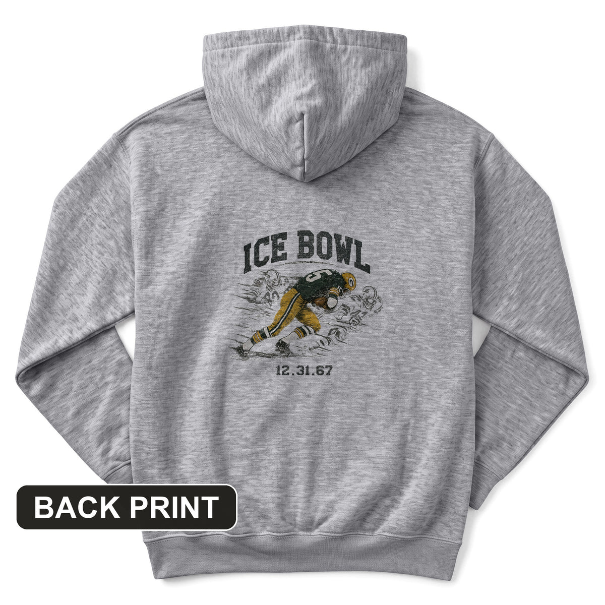 Ice Bowl Back Print Hoodie