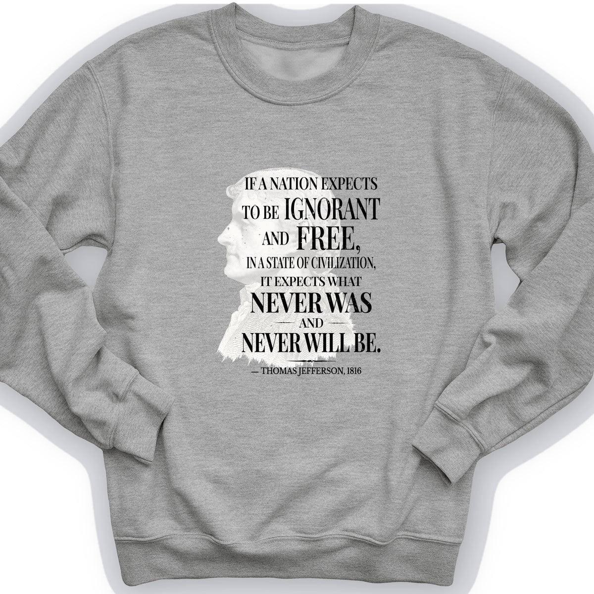 Ignorant and Free Crewneck
