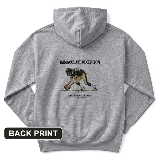 Immaculate Reception Back Print Hoodie