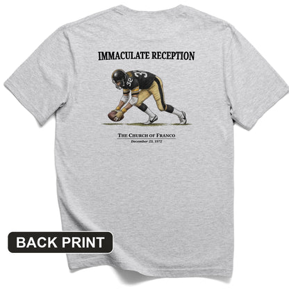 Immaculate Reception Back Print T-Shirt