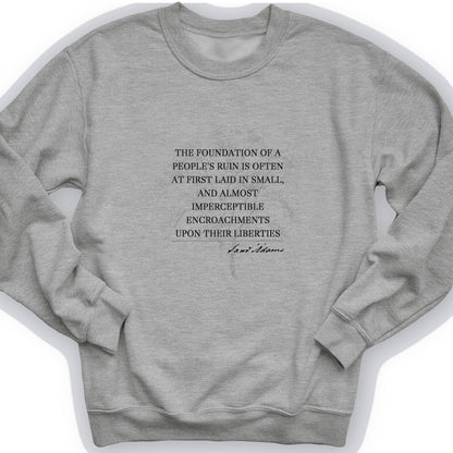 Imperceptible Encroachments Sweatshirt