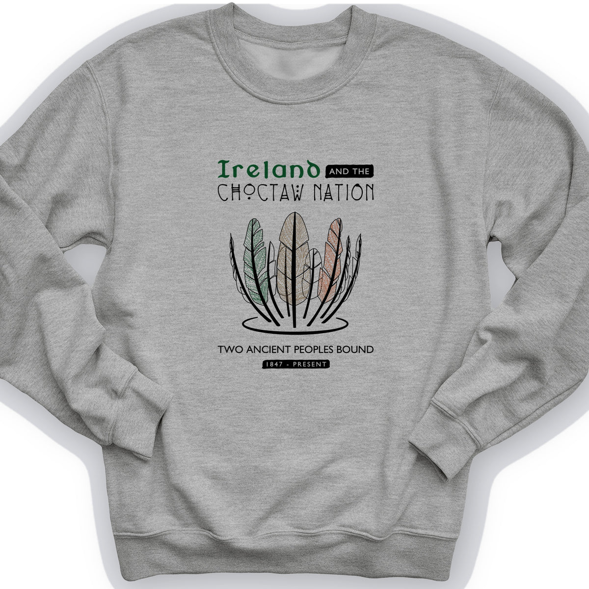 Irish-Choctaw Friendship Crewneck
