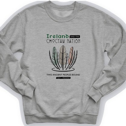 Irish-Choctaw Friendship Crewneck