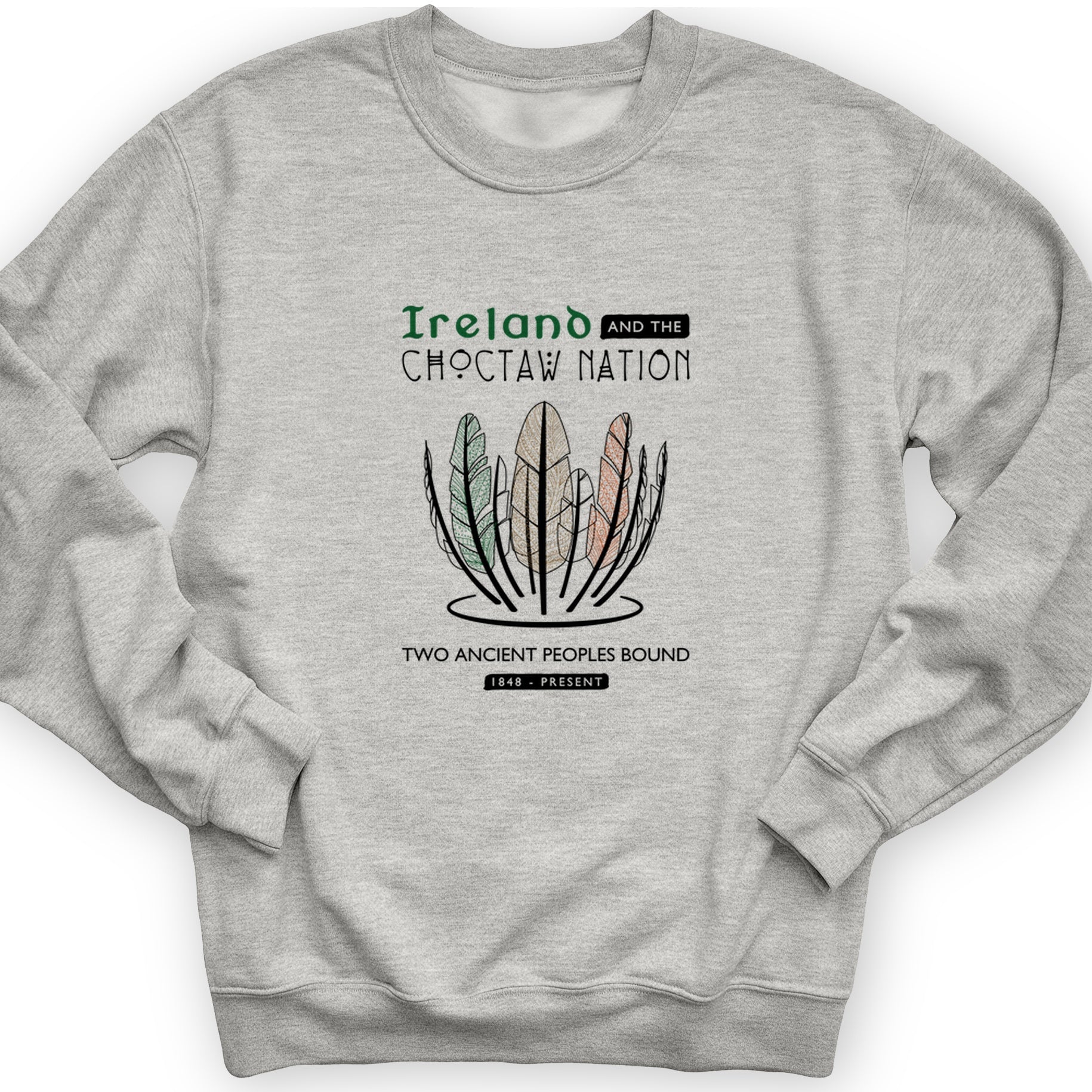 Irish-Choctaw Friendship Crewneck