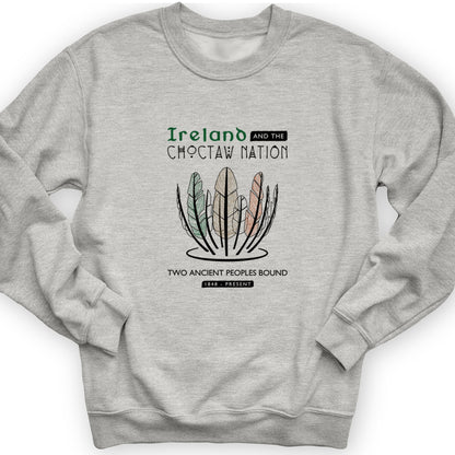 Irish-Choctaw Friendship Crewneck