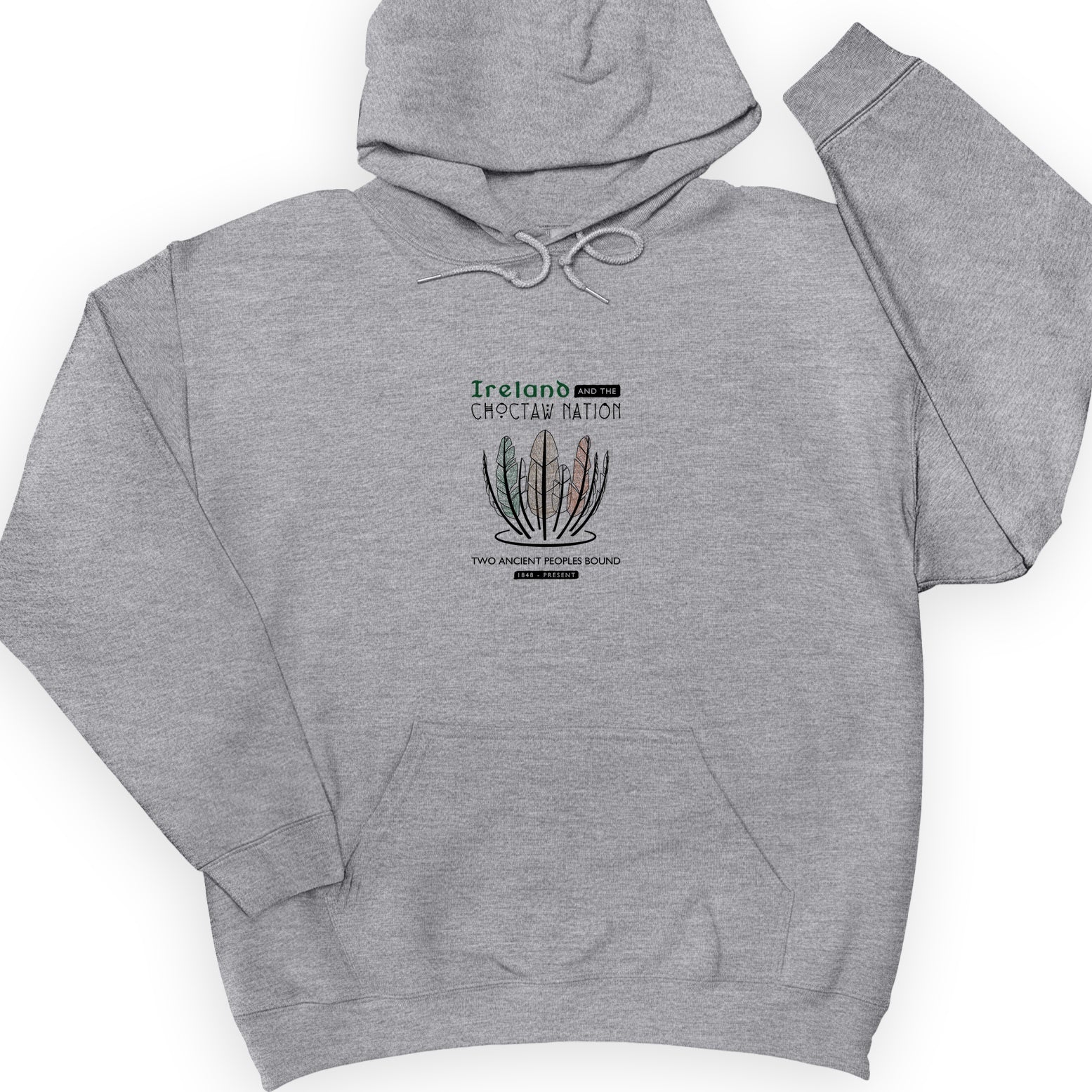 Irish-Choctaw Friendship Hoodie