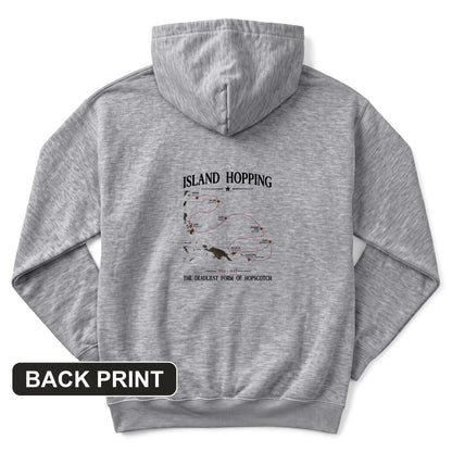 Island Hopping Back Print Hoodie