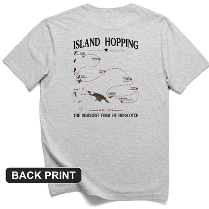 Island Hopping Back Print T-Shirt