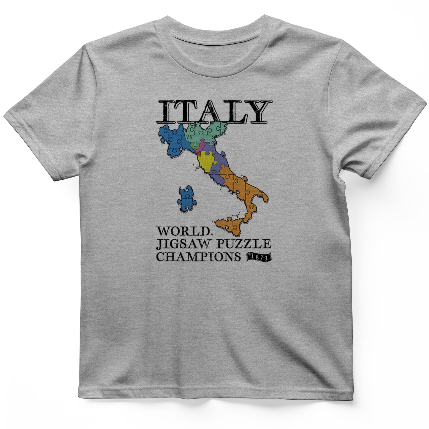 Italy Jigsaw Puzzle T-Shirt