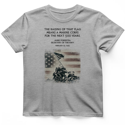 Iwo Jima Flag T-Shirt