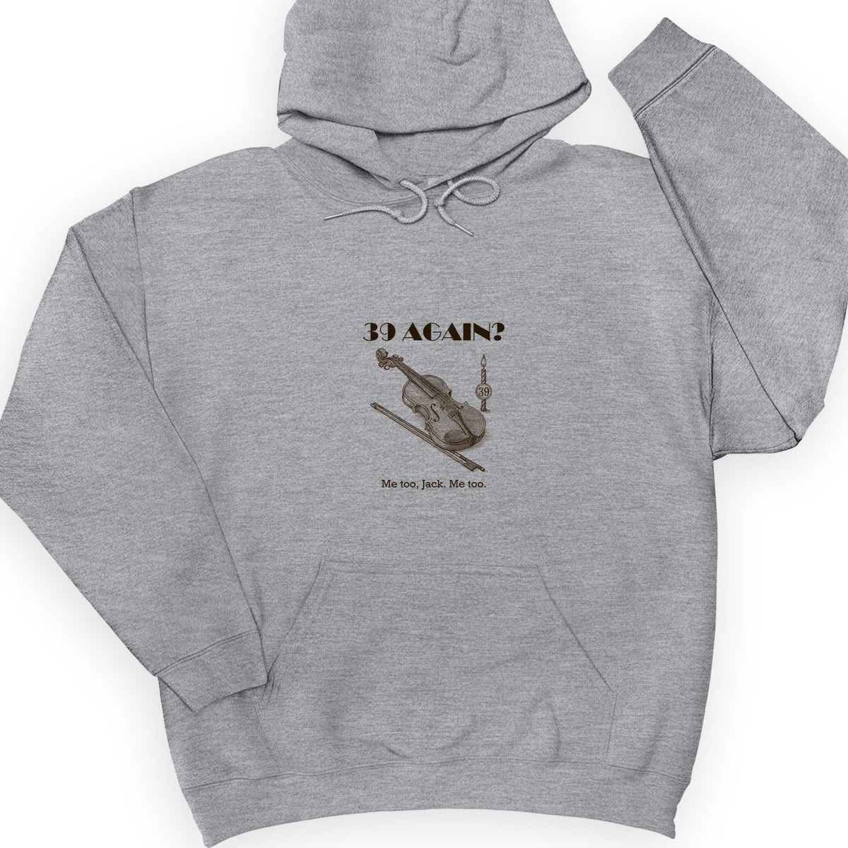 Jack Benny 39 Again Hoodie