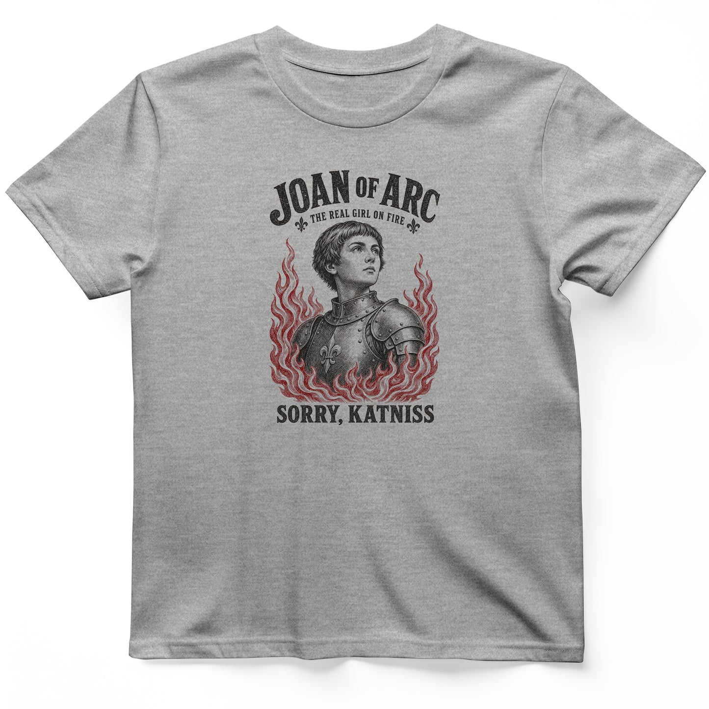 Joan of Arc Girl on Fire T-Shirt
