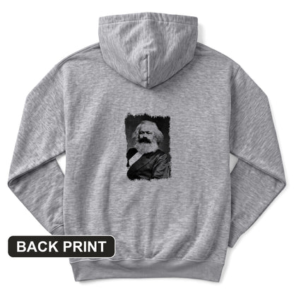 Karl Marx Back Print Hoodie