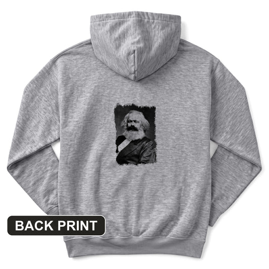 Karl Marx Back Print Hoodie