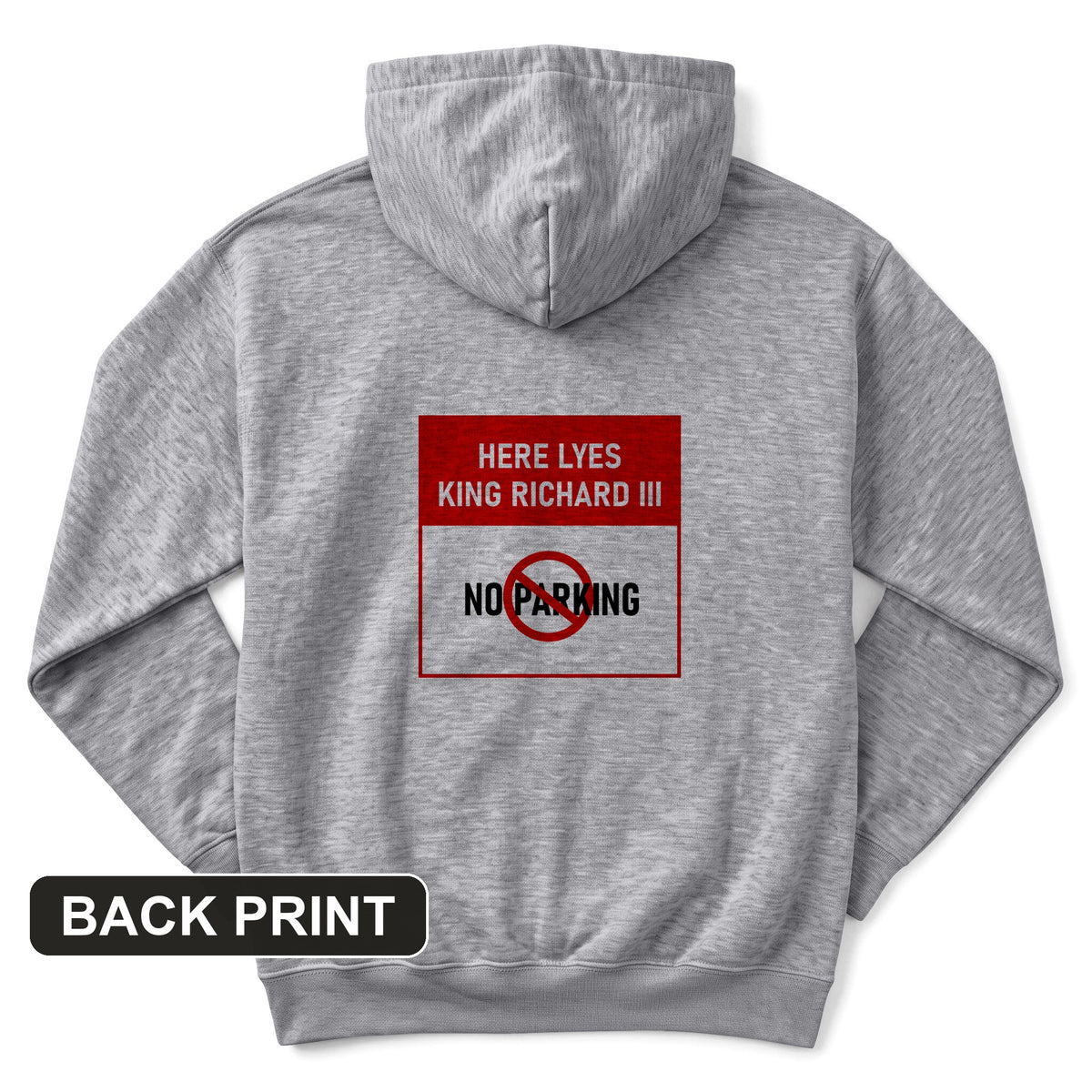 King Richard III Back Print Hoodie