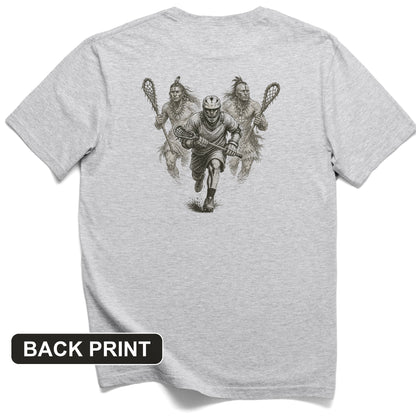 Lacrosse Back Print T-Shirt