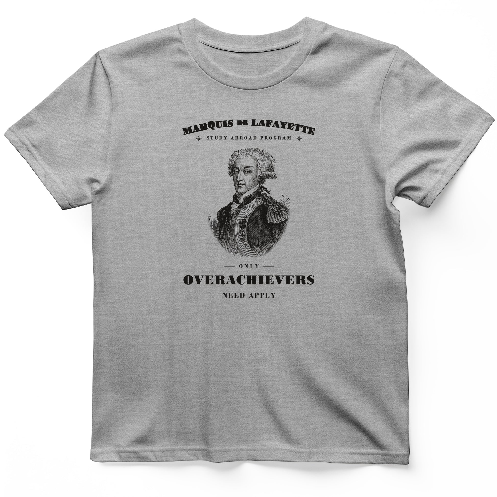 Marquis de Lafayette Study Abroad Program T-Shirt