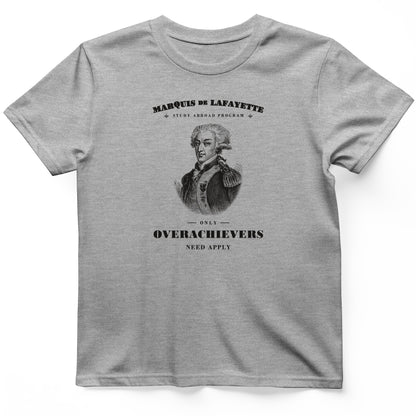 Marquis de Lafayette Study Abroad Program T-Shirt