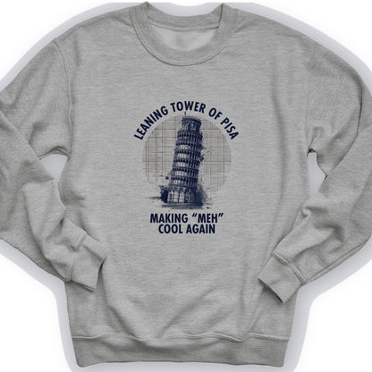 Leaning Tower of Pisa Crewneck