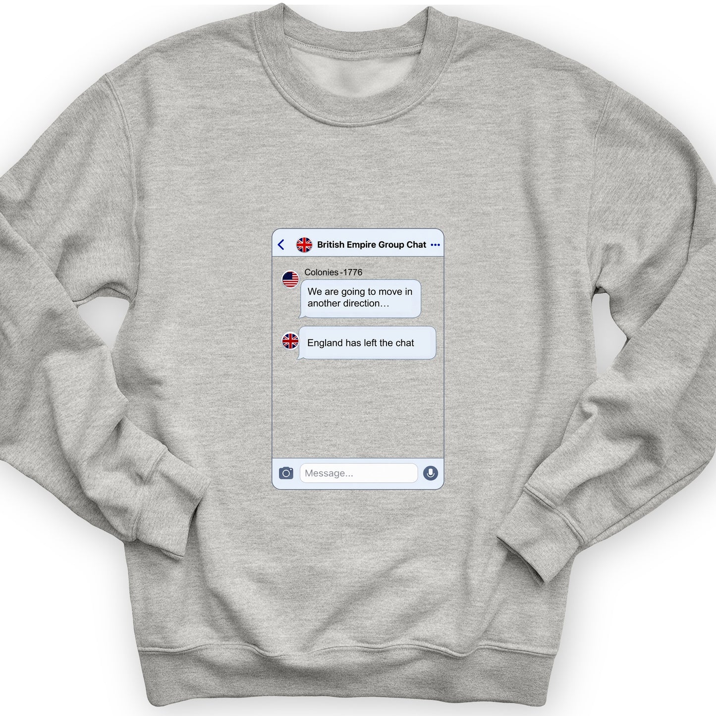 Left the Chat Sweatshirt