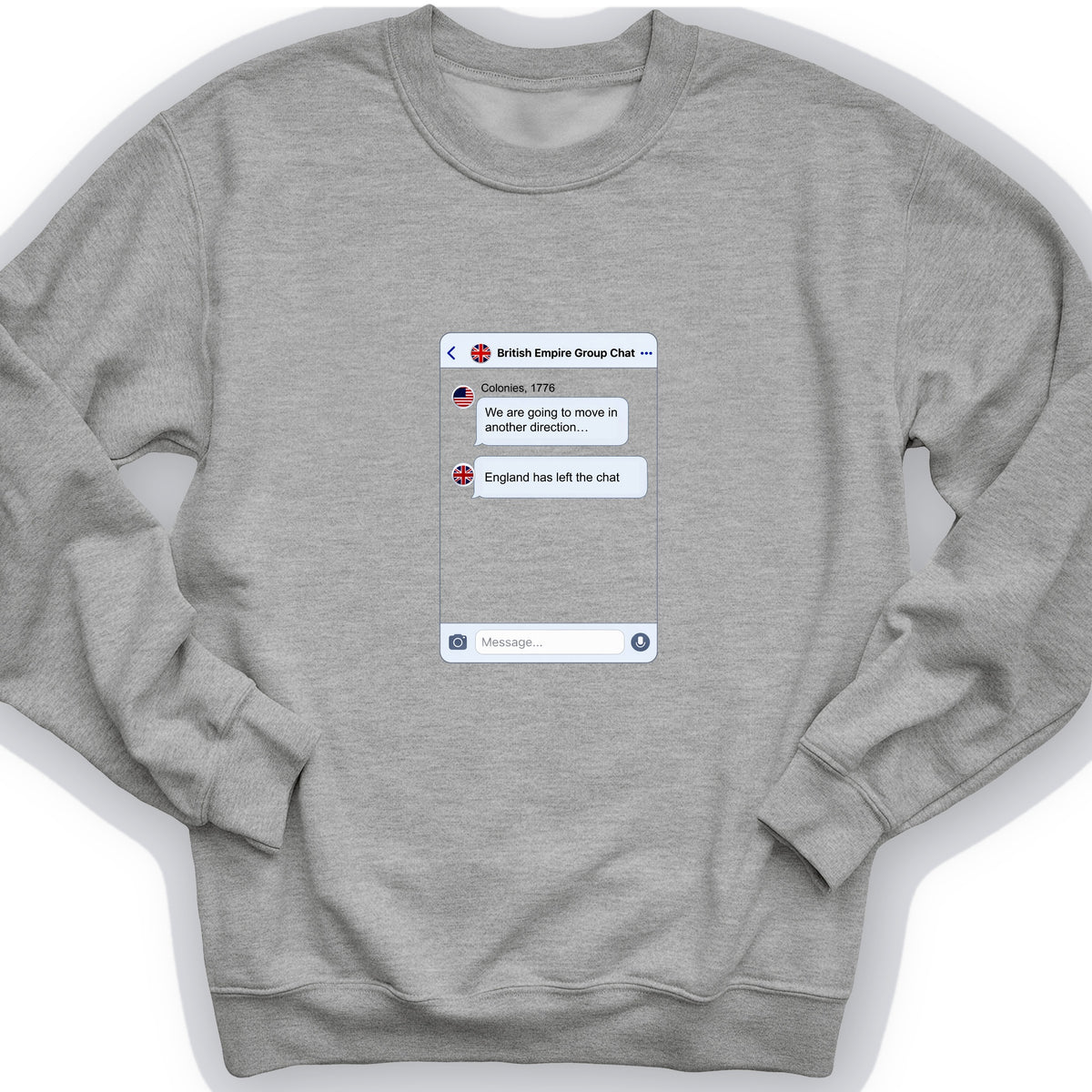 Left the Chat Crewneck