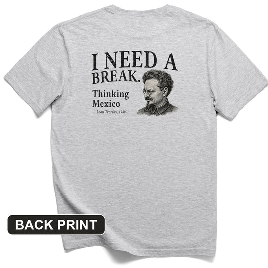 Leon Trotsky Mexico Back Print T-Shirt