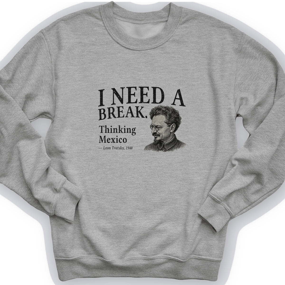 Leon Trotsky Mexico Crewneck