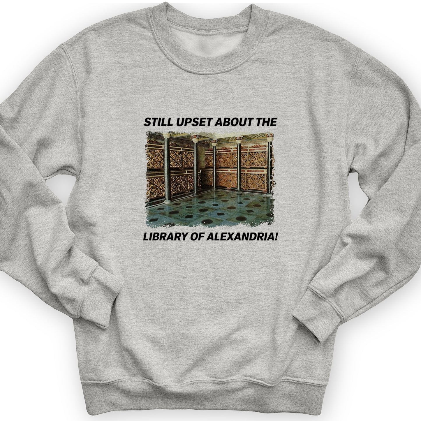 Library Of Alexandria Crewneck