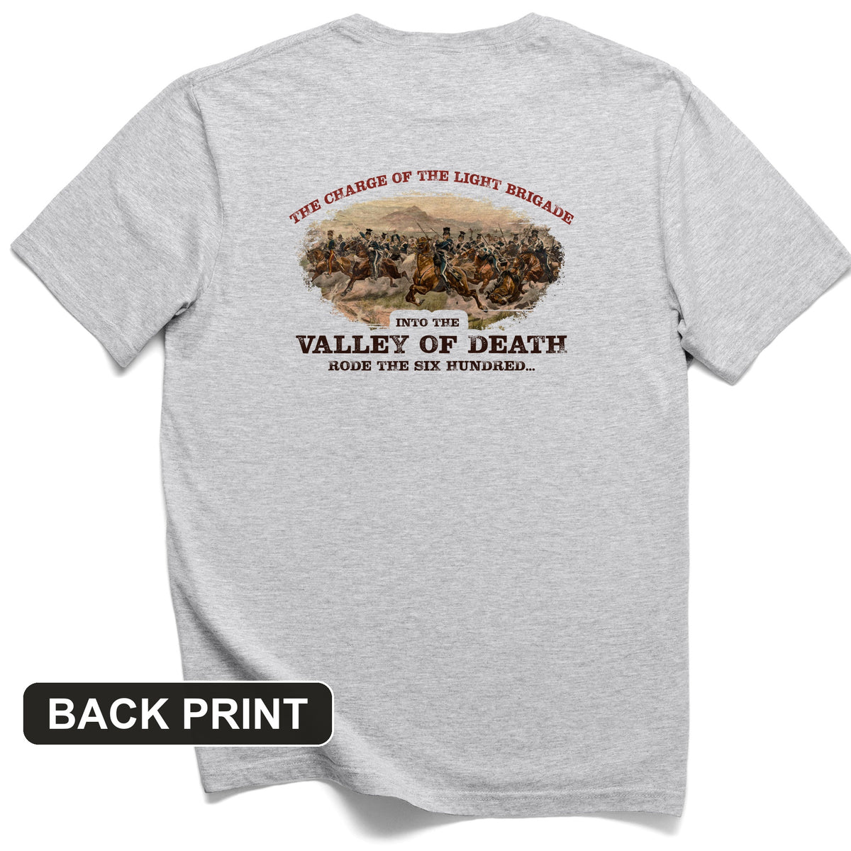 Light Brigade Back Print T-Shirt