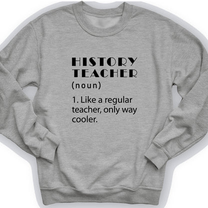 Like A Regular Teacher Crewneck
