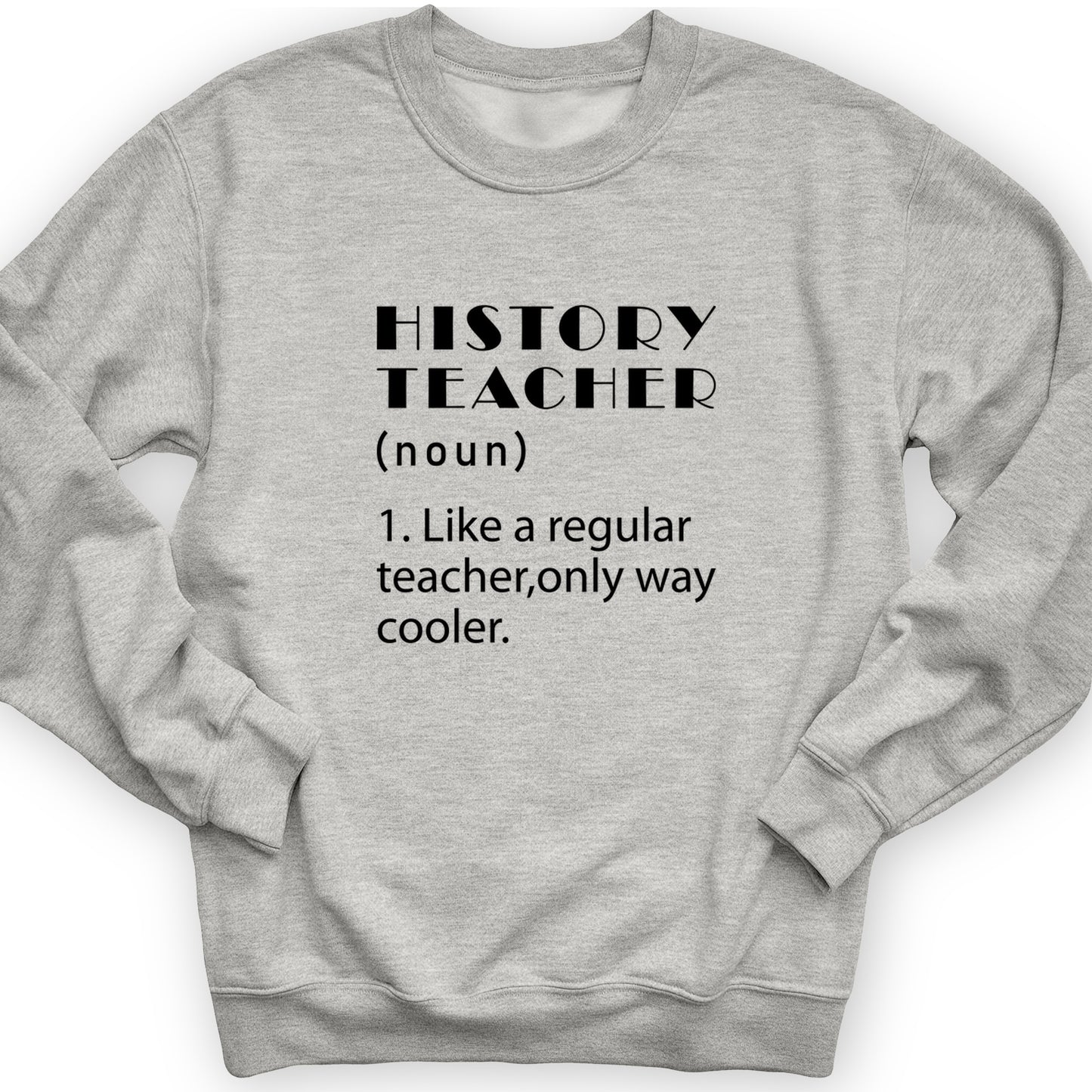 Like A Regular Teacher Crewneck