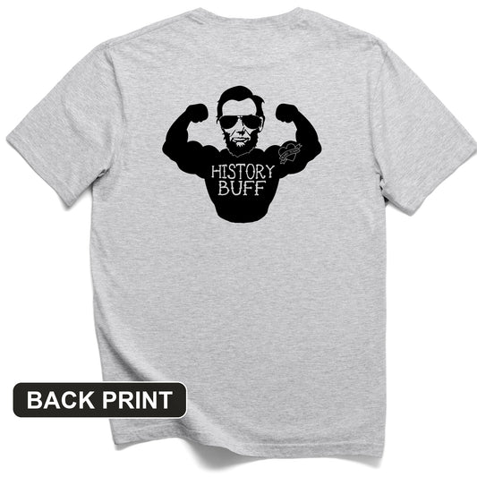 Lincoln History Buff Back Print T-Shirt