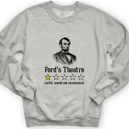 Lincoln One Star Review Crewneck