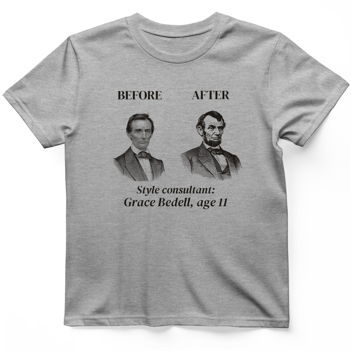 Lincoln Style Consultant Grace Bedell T-Shirt