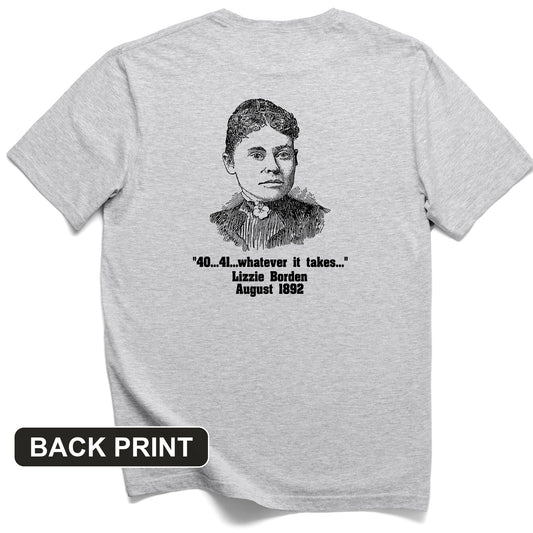 Lizzie Borden Back Print T-Shirt