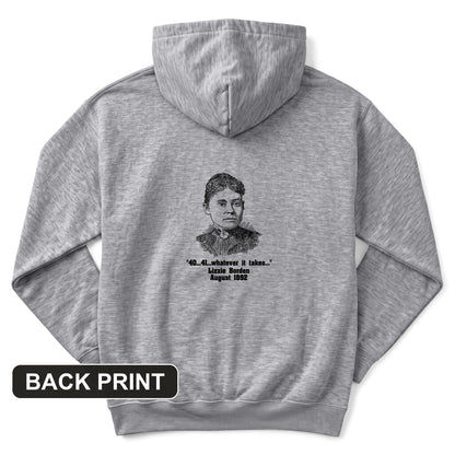 Lizzie Borden Back Print Hoodie