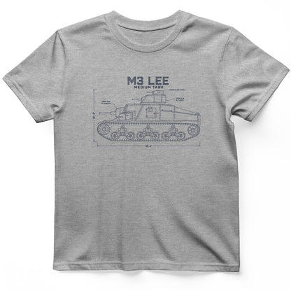 M3 Lee Blueprint T-Shirt