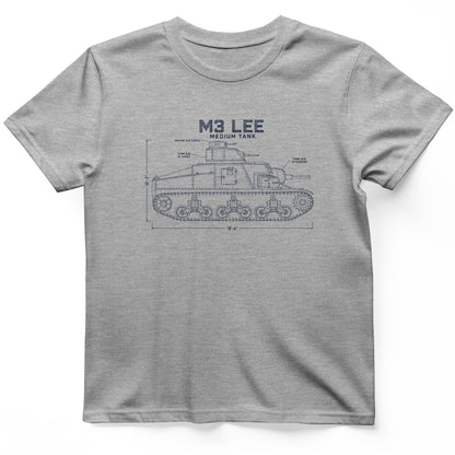 M3 Lee Blueprint T-Shirt