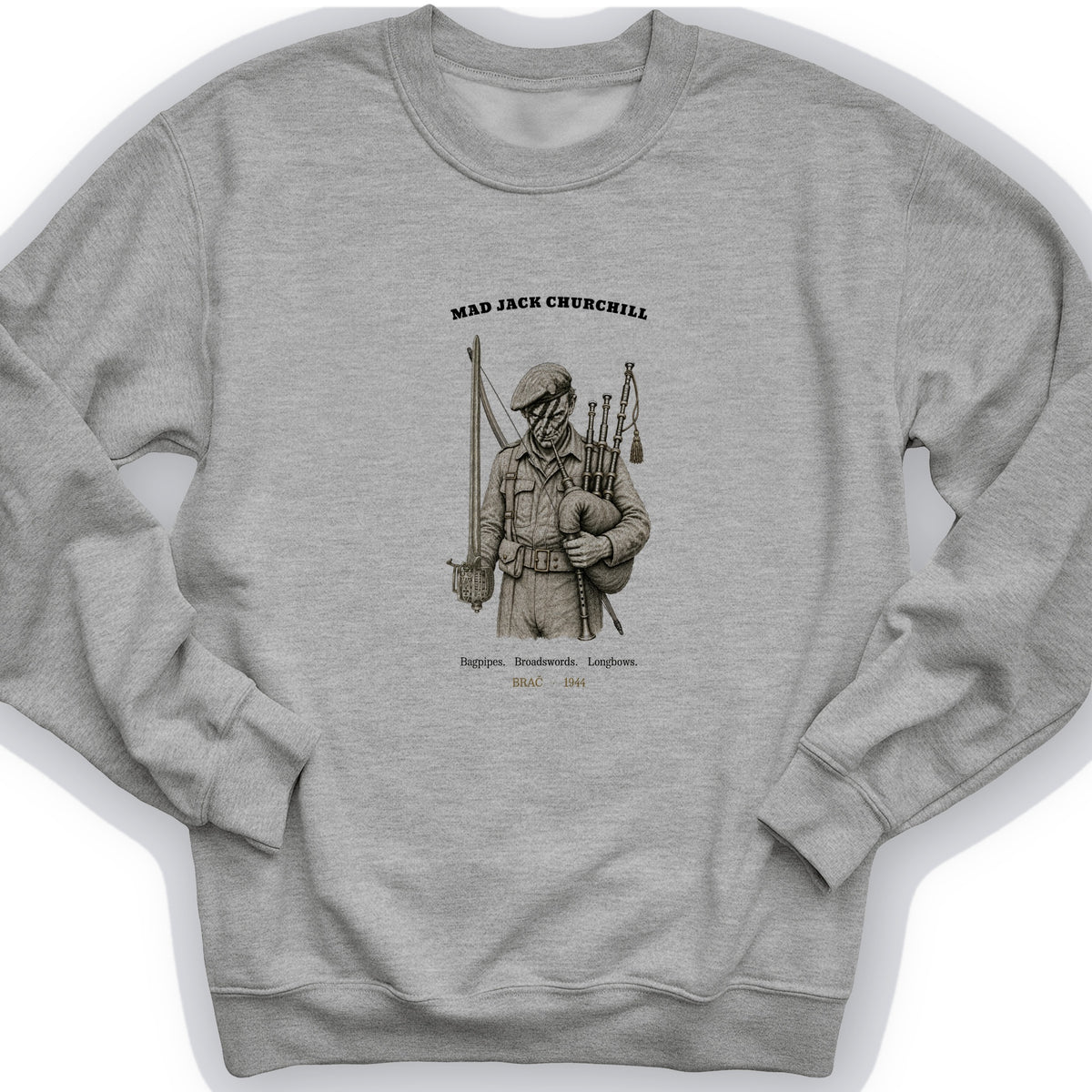 Mad Jack Churchill Crewneck