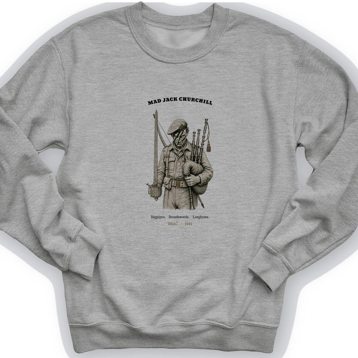 Mad Jack Churchill Crewneck