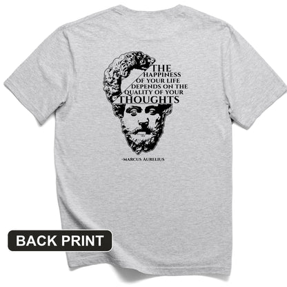Marcus Aurelius Back Print T-Shirt
