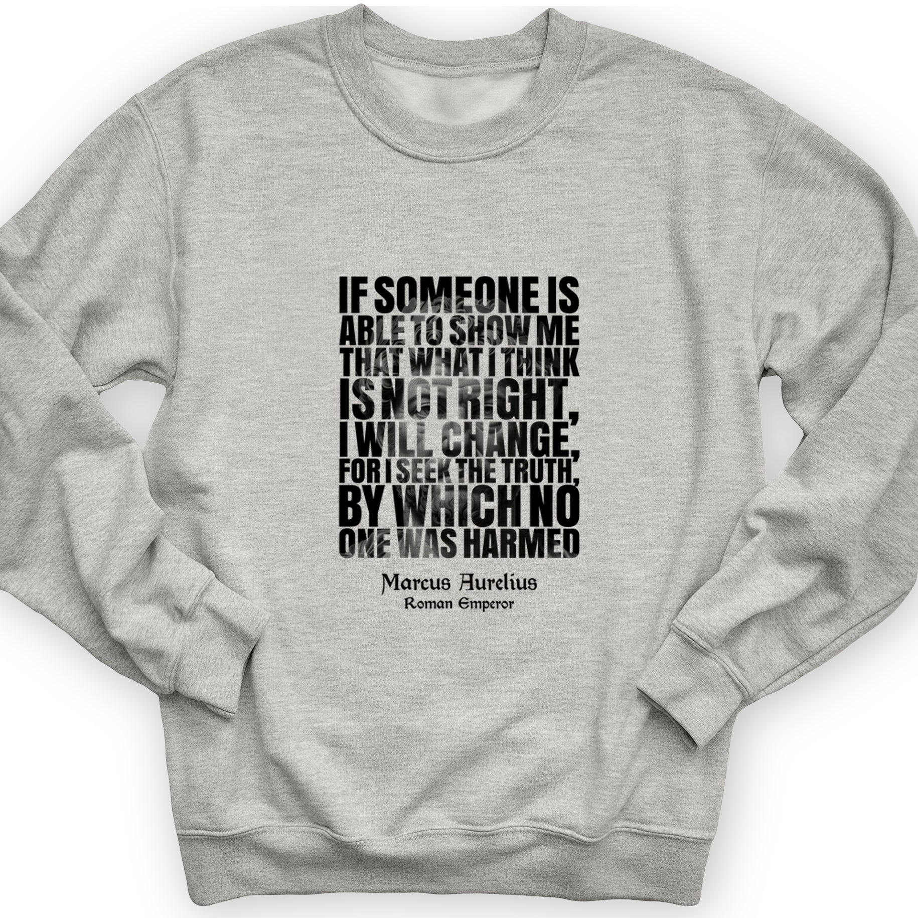 Marcus Aurelius Quote Crewneck