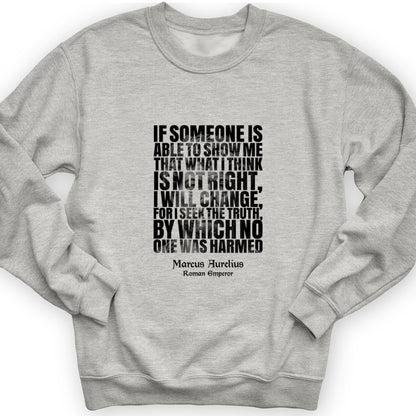 Marcus Aurelius Quote Crewneck