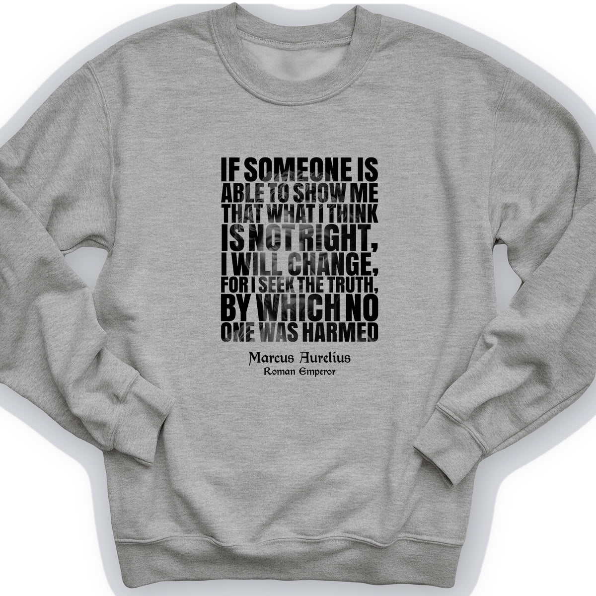 Marcus Aurelius Quote Crewneck