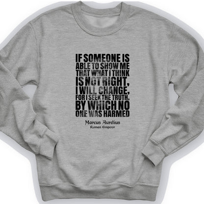Marcus Aurelius Quote Crewneck