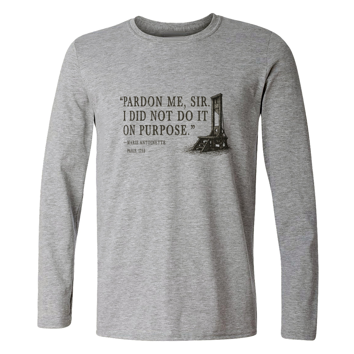 Marie Antoinette Long Sleeve T-Shirt