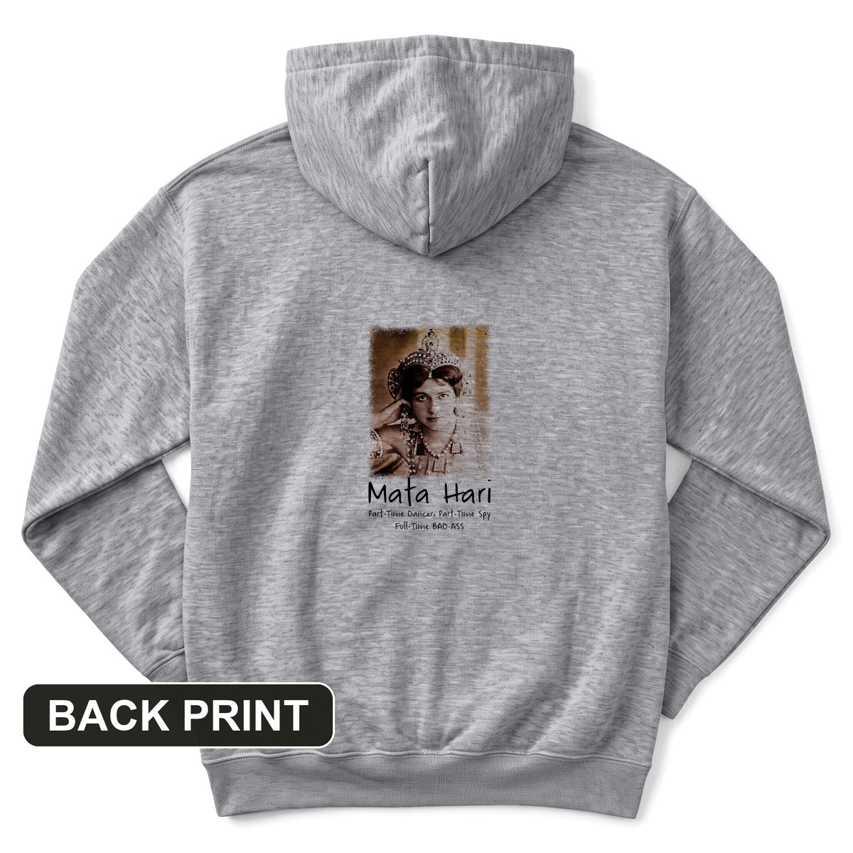 Mata Hari Back Print Hoodie